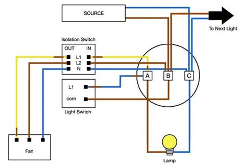 wiring extractor fan with timer